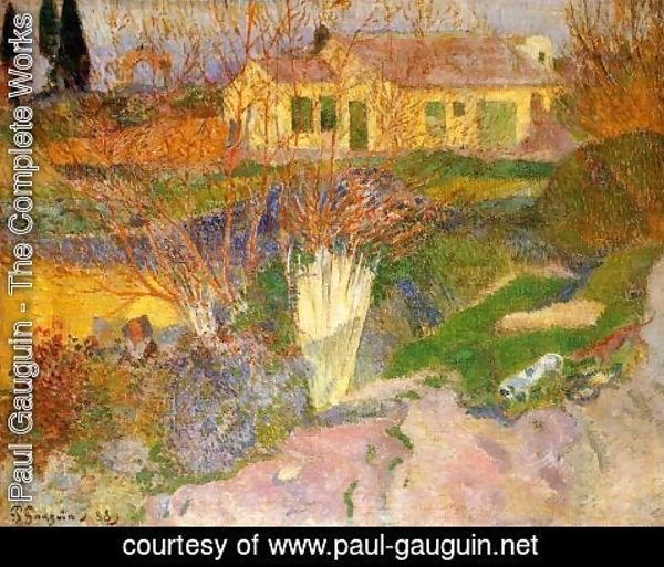Paul Gauguin - Mas  Near Arles