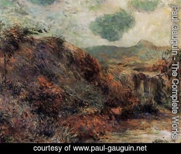 Paul Gauguin - Mountain Landscape