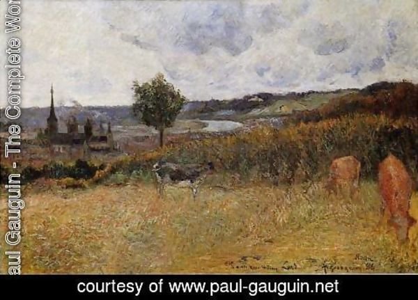 Paul Gauguin - Near Rouen2