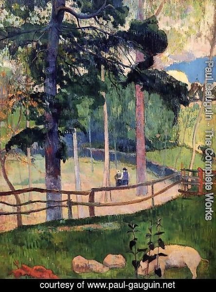 Paul Gauguin - Nostalgic Promenade