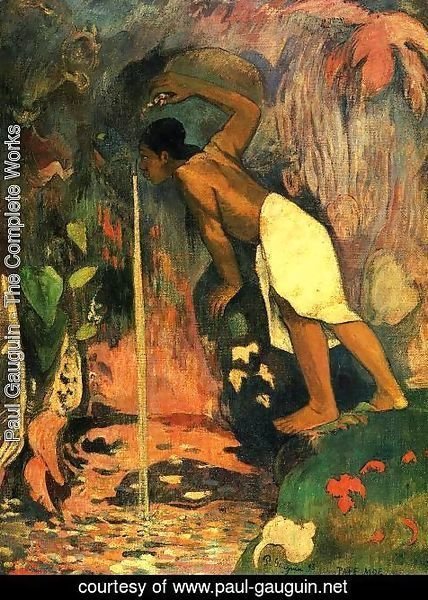 Paul Gauguin - Pape Moe Aka Mysterious Water