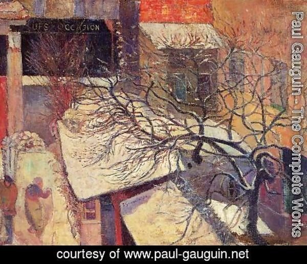 Paul Gauguin - Paris In The Snow