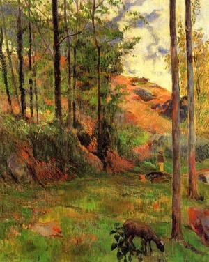 Paul Gauguin - Path Down To The Aven