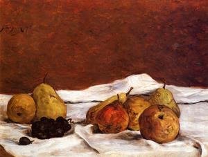 Paul Gauguin - Pears And Grapes