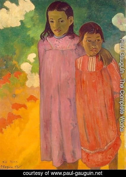 Paul Gauguin - Piti Teina Aka Two Sisters