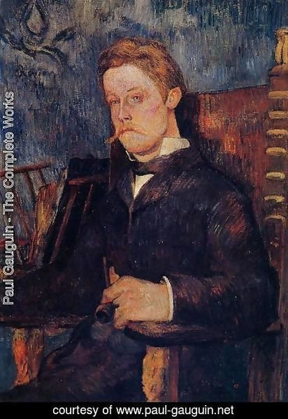 Paul Gauguin - Portrait Of A Seated Man