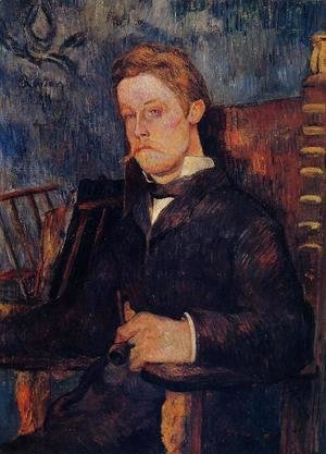 Paul Gauguin - Portrait Of A Seated Man