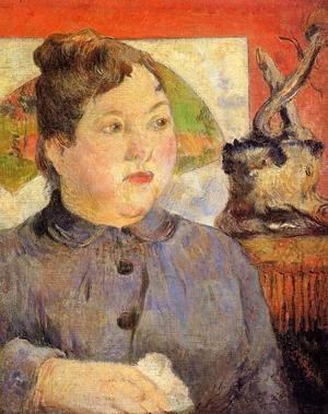 Paul Gauguin - Portrait Of Madame Alexander Kholer