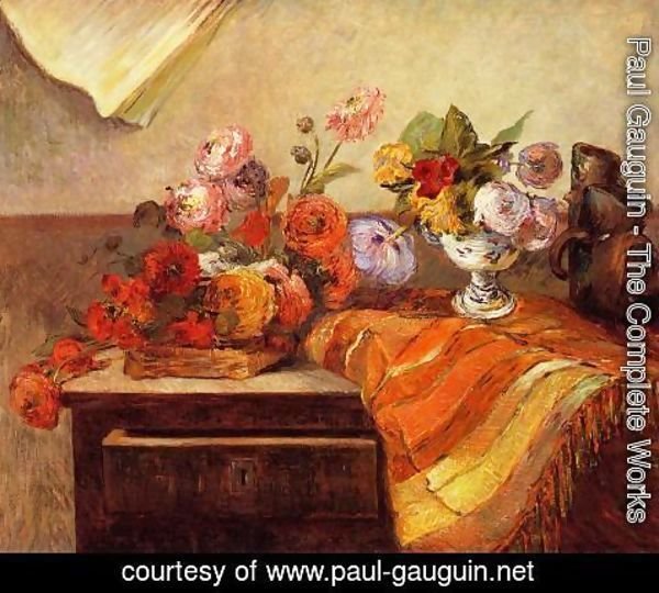 Paul Gauguin - Pots And Bouquets