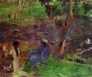 Paul Gauguin - Riverside