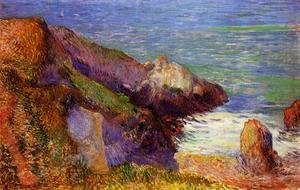 Paul Gauguin - Rocks On The Breton Coast