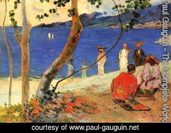 Paul Gauguin - Seashore  Martinique