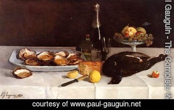 Paul Gauguin - Still Life With Oysters