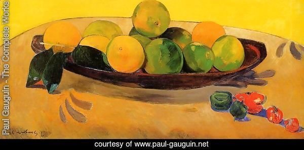 Still Life With Tahitian Oranges