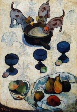 Paul Gauguin - Still Life With Three Puppies