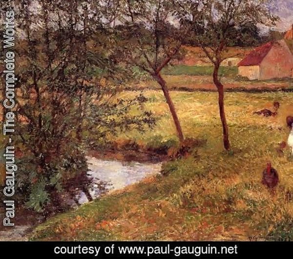 Paul Gauguin - Stream  Osny