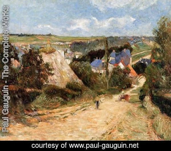 Paul Gauguin - Street  Osny