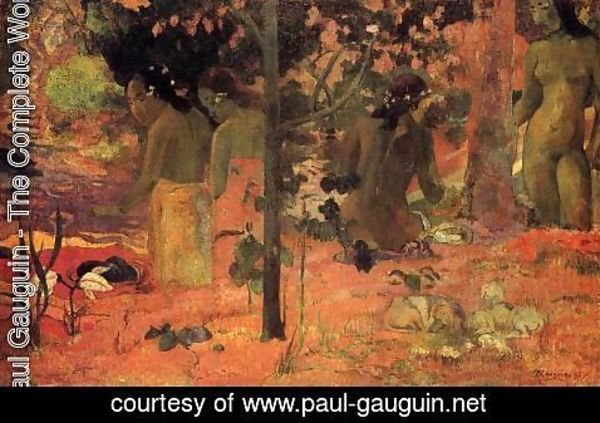Paul Gauguin - The Bathers