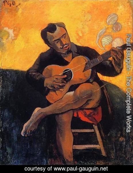 Paul Gauguin - The Guitar Player