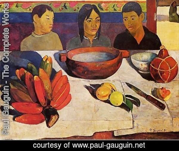 Paul Gauguin - The Meal Aka The Bananas
