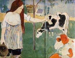 Paul Gauguin - The Milkmaid