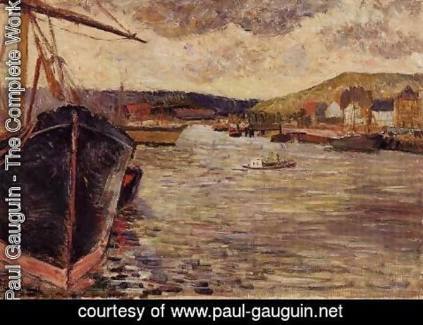 Paul Gauguin - The Port Of Rouen