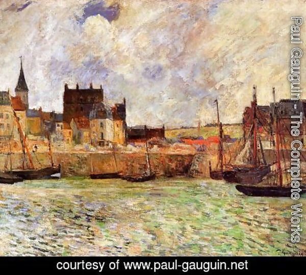 Paul Gauguin - The Port  Dieppe