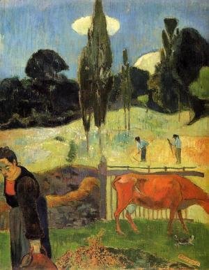 Paul Gauguin - The Red Cow