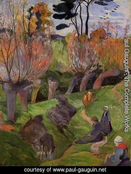 Paul Gauguin - The Willows