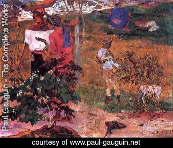 Paul Gauguin - Tropical Converstion