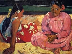 Paul Gauguin - Two Women On The Beach