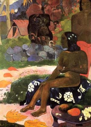 Paul Gauguin - Viaraumati Tei Oa Aka Her Name Is Viaraumati