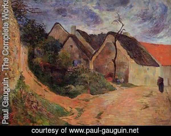 Paul Gauguin - Village Street  Osny
