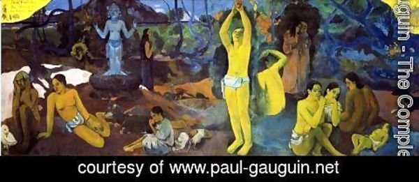 Paul Gauguin - Where Do We Come From What Are We Doing Where Are We Going