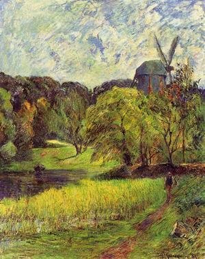 Paul Gauguin - Windmil  Ostervold Park