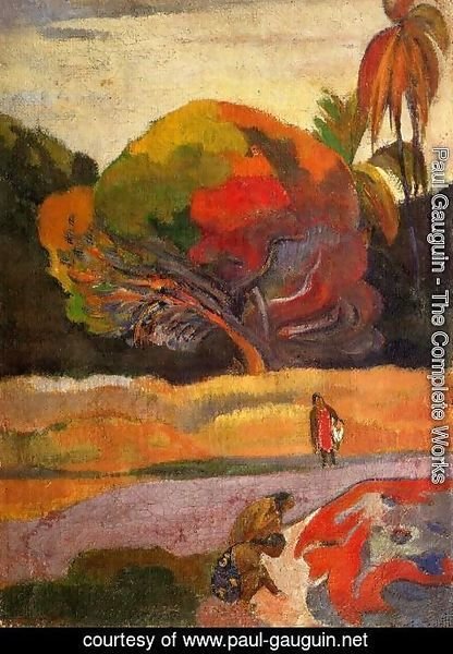 Paul Gauguin - Women At The Riverside