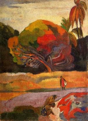 Paul Gauguin - Women At The Riverside