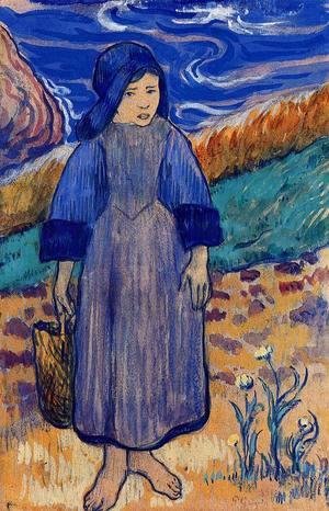 Paul Gauguin - Young Breton By The Sea