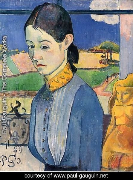 Paul Gauguin - Young Breton Woman