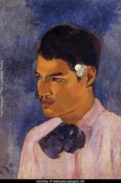 Young Man With A Flower