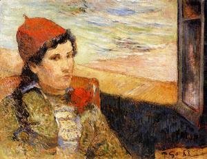 Paul Gauguin - Young Woman At A Window