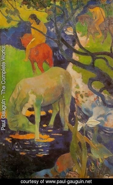 Paul Gauguin - White Horse