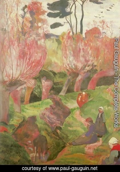 Paul Gauguin - Scenery in Brittany